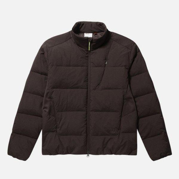 パディングダウンジャケット VQA W243001TDJ92-BRN シフトハイブリッドグースダウンジャケット