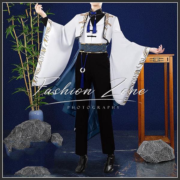 明日方舟 Arknights アークナイツ 風 左楽 Zuo Le 2025音律連覚氷紋玉釉 コスプレ衣装 cosplay ハロウィン 演出服 変装