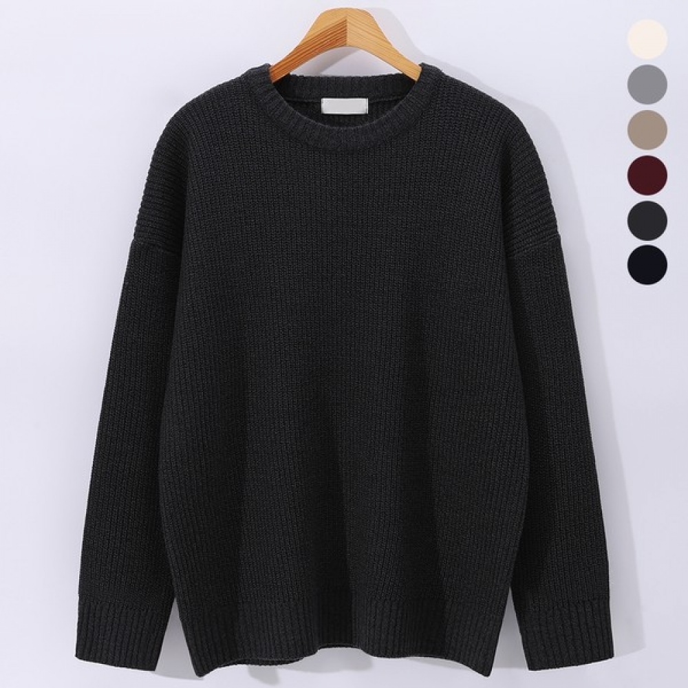 (ジュアンス) ルーズフィットツイードハートラウンドニット EYSW1106 4,769円