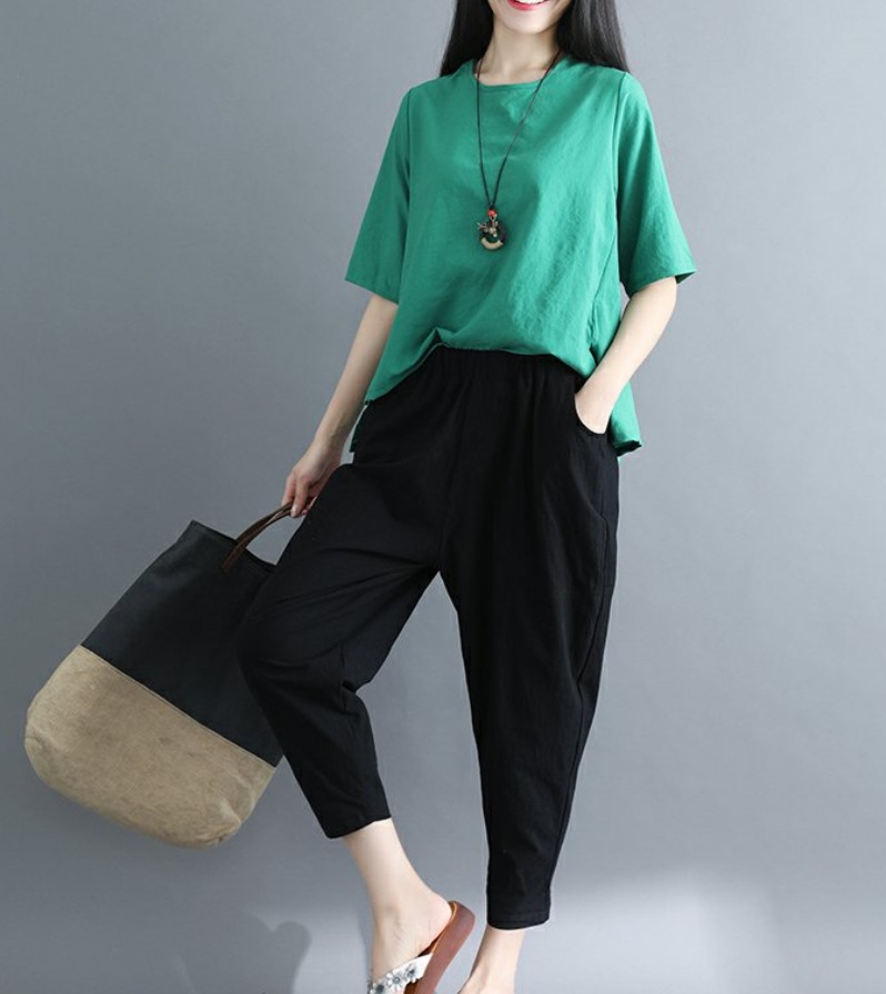 ボトムス デート モテアイテム ジョガーパンツ サルエルパンツ アンクル丈 ウエストゴム コットン 可愛い きれいめ 上品 おしゃれ かっこいい 可愛い ラブリー キュート ガーリー クール