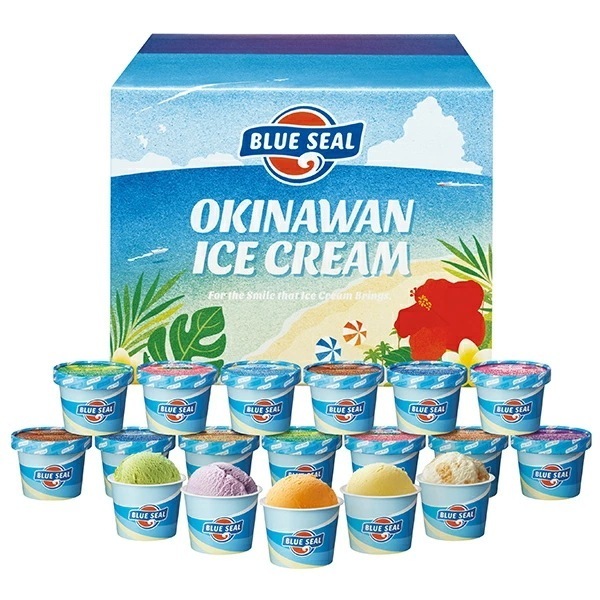 ギフト アイス スイーツ 送料無料 沖縄 ブルーシールアイス 冷凍便 3720071『SKT』 詰め合わせ お取り寄せグルメ セット 誕生日 お祝い 内祝い【内祝い ギフトセット】 6,347円