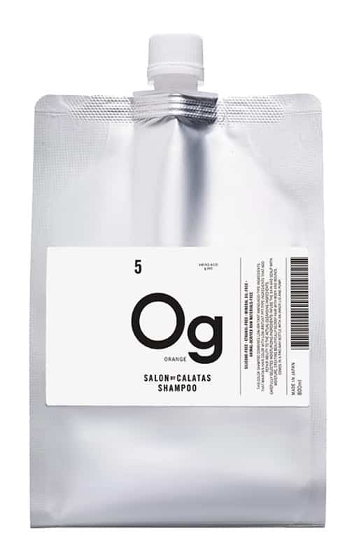 サロンバイカラタス シャンプー 800ml 詰替 Og オレンジ