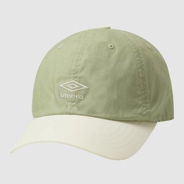M帽子 CQK UQ123CCP21-BAS ツートンエッセンシャルボールキャップ BASIL GREEN