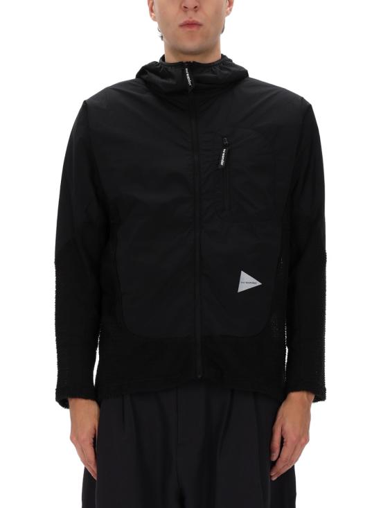 AND WANDER Men Jacket 5745241019 010 BLACK