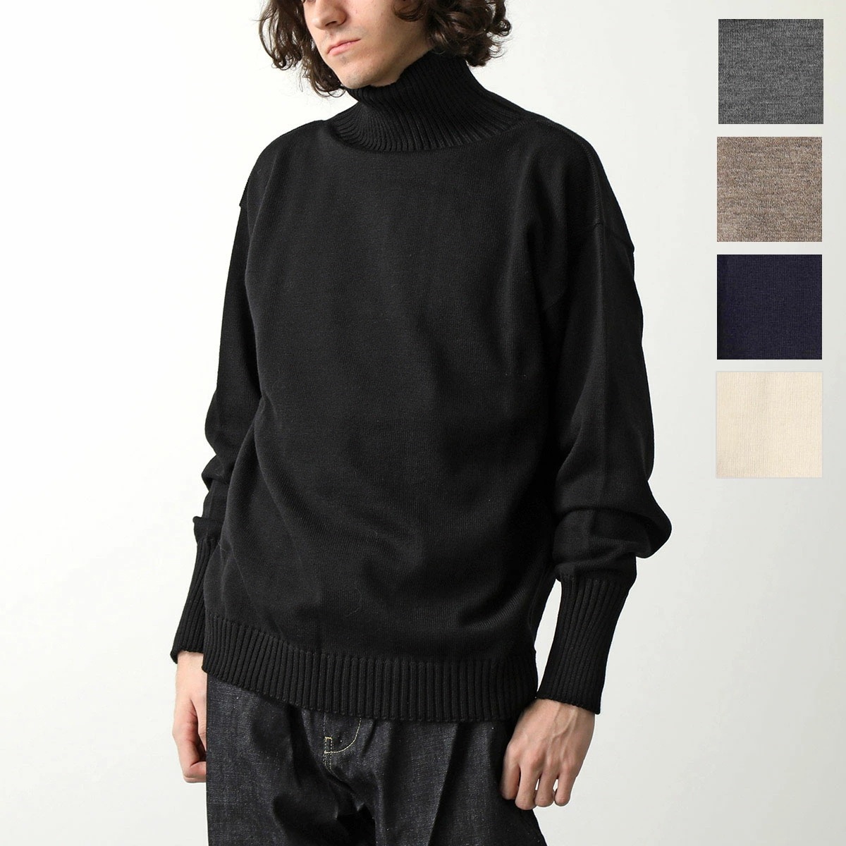 ANDERSEN-ANDERSEN アンデルセンアンデルセン セーター Seaman Turtleneck メンズ ニット 7ゲージ タートルネック 長袖 カラー5色