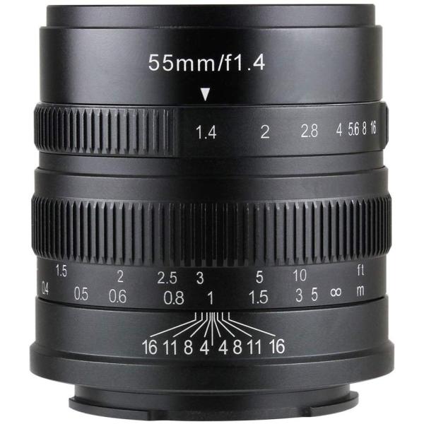 【中古】七工匠 7artisans 5514FXB 55mm F1.4 フジフイルムX