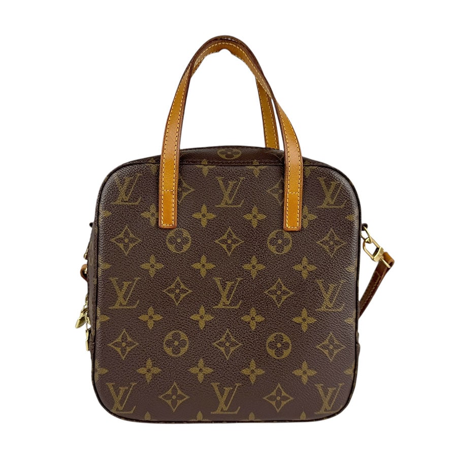 ルイ ヴィトン LOUIS VUITTON ハンドバッグ ショルダーバッグ モノグラム スポンティーニ モノグラムキャンバス ブラウン ゴールド レディース M47500 z5482