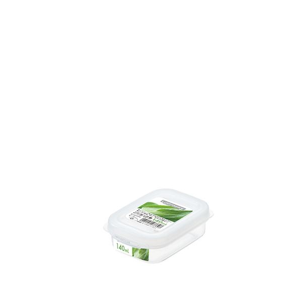 (まとめ) フードケース/保存容器 SSサイズ 角型 銀イオンAg+効果 取っ手つき キッチン用品 240個セット