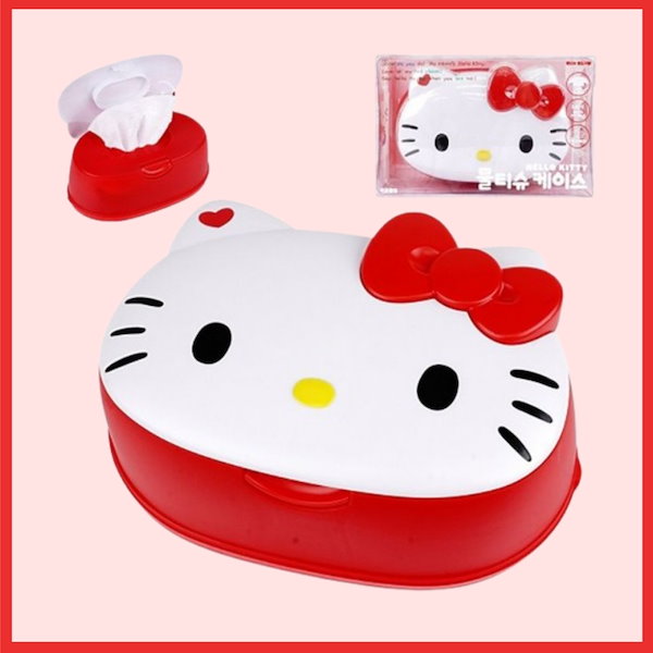 ハローキティ　ウエットティッシュケース　新品未開封　レア　希少 新品未使用品】キティちゃん ウェットティッシュケース 希少レア
