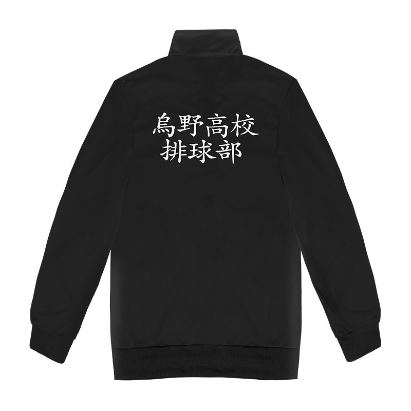バレーボール少年服烏野高校バレーボール部隊日向翔陽アニメ周辺のパーカー秋制服