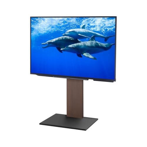 WALL テレビスタンド テレビ台 壁寄せテレビスタンド WALLウォール V2 ロータイプ (2020モデル) 32～60V対応 ウォールナット EQUALS イコールズ