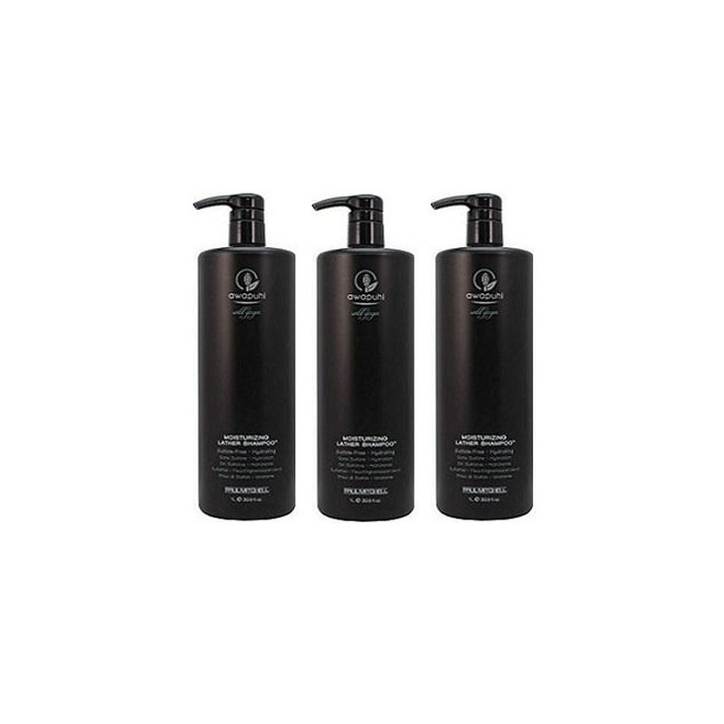 ポールミッチェル アワプヒ AWG モイスチャライジング ラザーシャンプー J 1000ml ×3セット