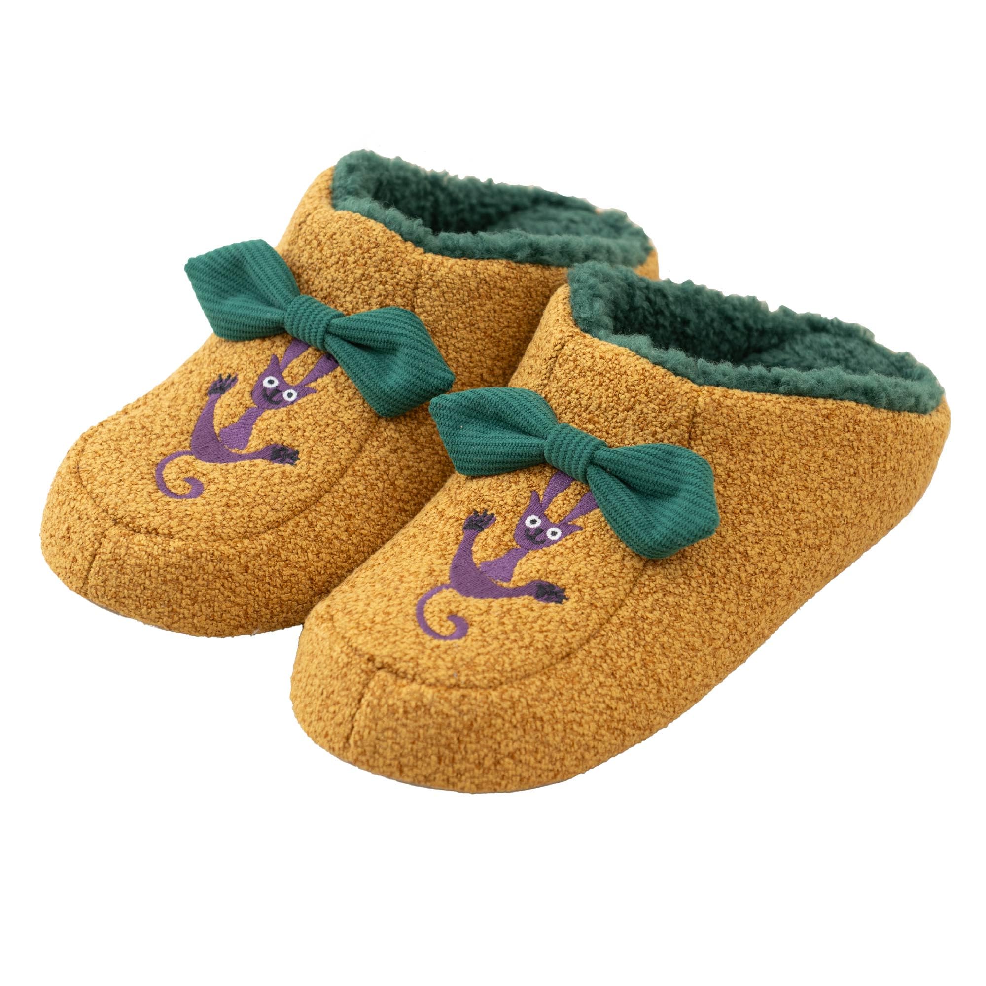 [JOCOMOMOLA] フラン スリッパ 適応サイズ: 約22～24cm イエロー 洗える おしゃれ 可愛い センコー 49058