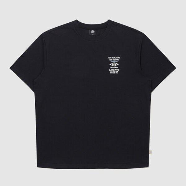 ハイウェイ クアドラプル 半袖Tシャツ UR223CRS43 BLACK