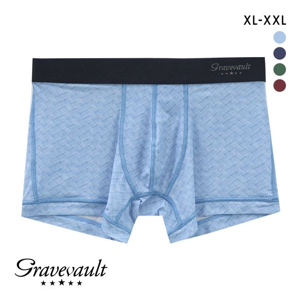 グレイブボールト INTRECCIATO ショート ボクサーパンツ XL XXL メンズ 前閉じ 日