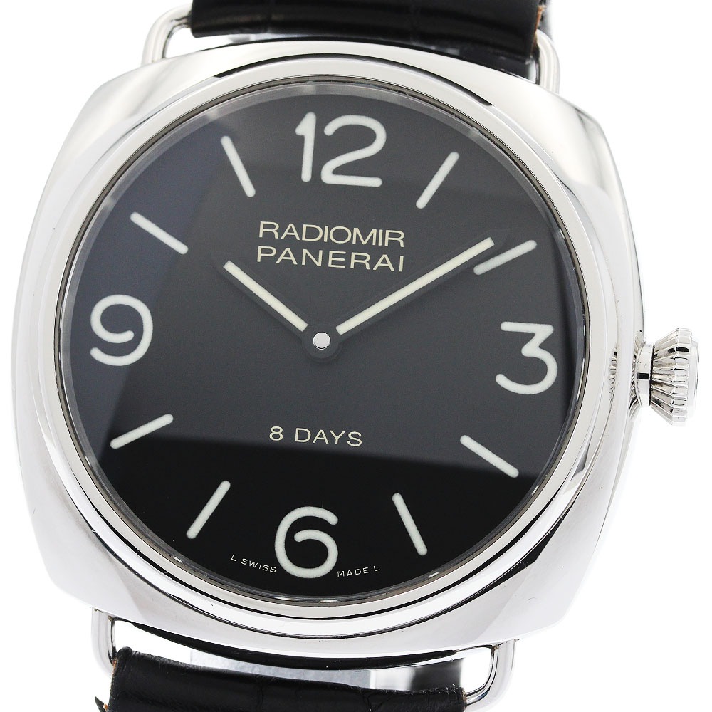 パネライ PANERAI PAM00610 ラジオミール 8デイズ 手巻き メンズ 保証書付き_951927【中古】