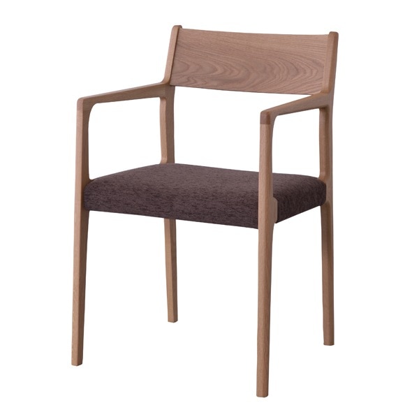 アームチェア ダイニングチェアー 天然木 オーク 日本製 座面高44cm ダイニングチェア 椅子 完成品 イス いす チェアー チェア 食卓椅子 ナチュラル シンプル 国産