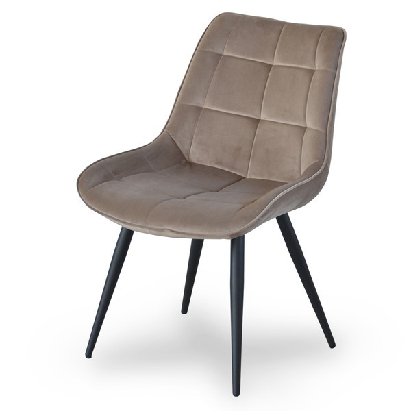 B.Bファニシング ONDC-0051LGY ボックスステッチチェアー ライトグレー メーカー直送