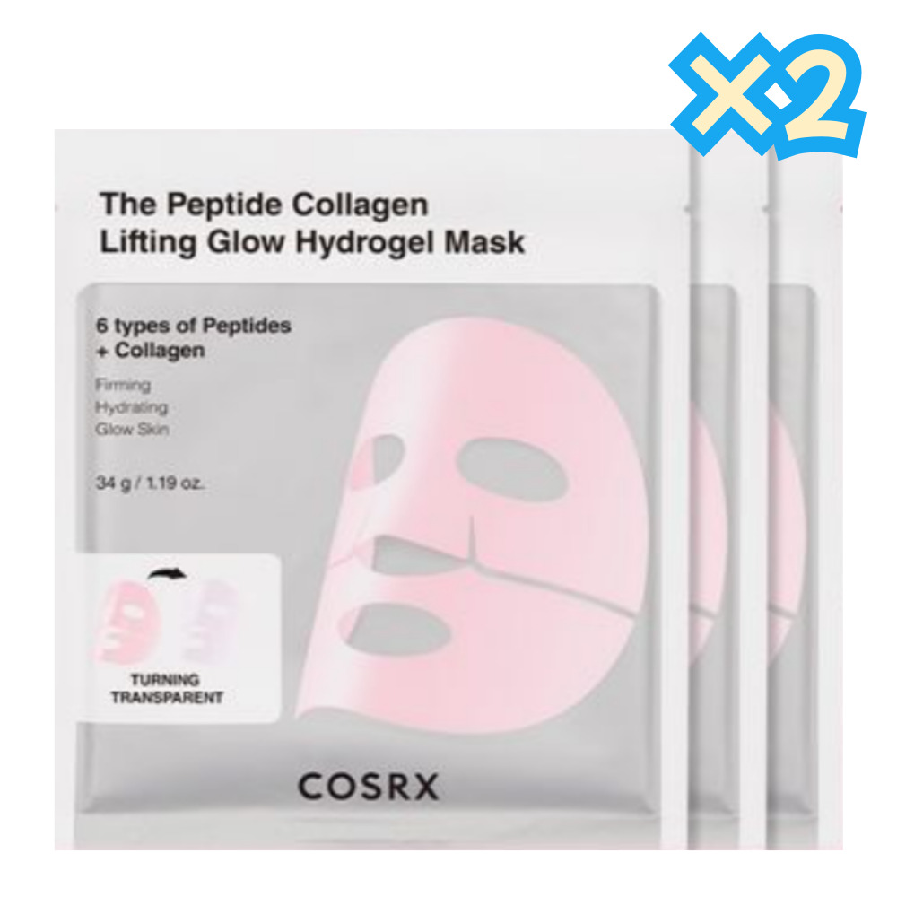 ペプチドコラーゲンリフティンググローヒドロゲルマスク 6枚 4,692円