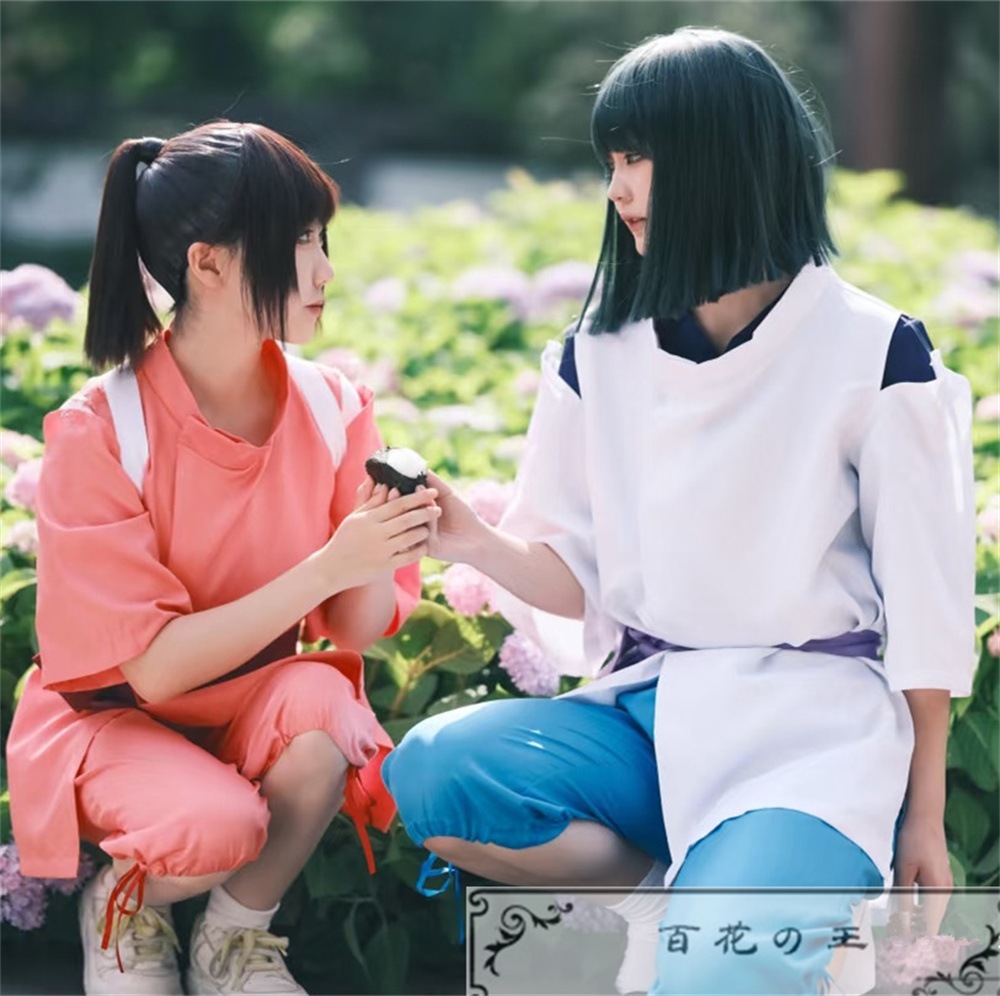 在庫 千と千尋の神隠し 荻野千尋 白龍 コスプレ衣装 コスチューム