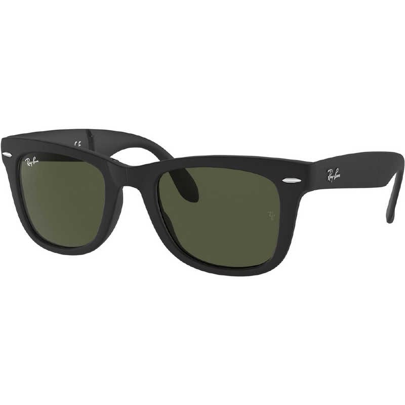 レイバン　WAYFARER FOLDING 601S 50mm マットブラック/グリーンクラシックG-15　RB4105_