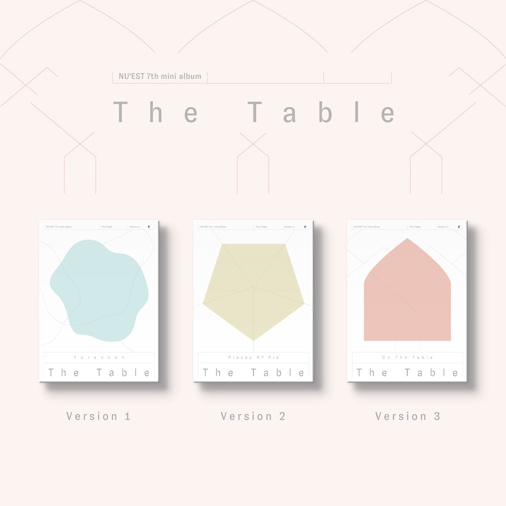 ニューイースト - THE TABLE 7集ミニアルバム3種セット合本_初回限定/ポスタープレゼント終了