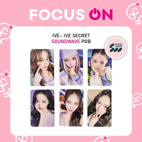 IVE secret soundwave 特典 トレカ 6枚セット Qoo10] STARSHIPエンターテインメント IVE IVE SECRET SOUND