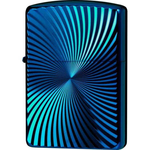 ZIPPO(ジッポー) オイルライター NO162 ARMOR TITANIUM PLATE ブルー 62TIBL-WAVE
