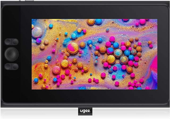 液タブ UE12 液晶ペンタブレット 11.6インチ ショートカットキー8個 充電不要スタイラスペン 8192レベル筆圧 60傾き検知 1920x1080P 3つ色空間切り替え Mac