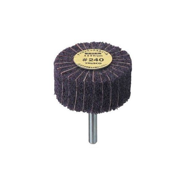 TRUSCO FM8025-240 ナイロンミックスホイール 外径80X厚25X軸6 240 5個入 メーカー直送