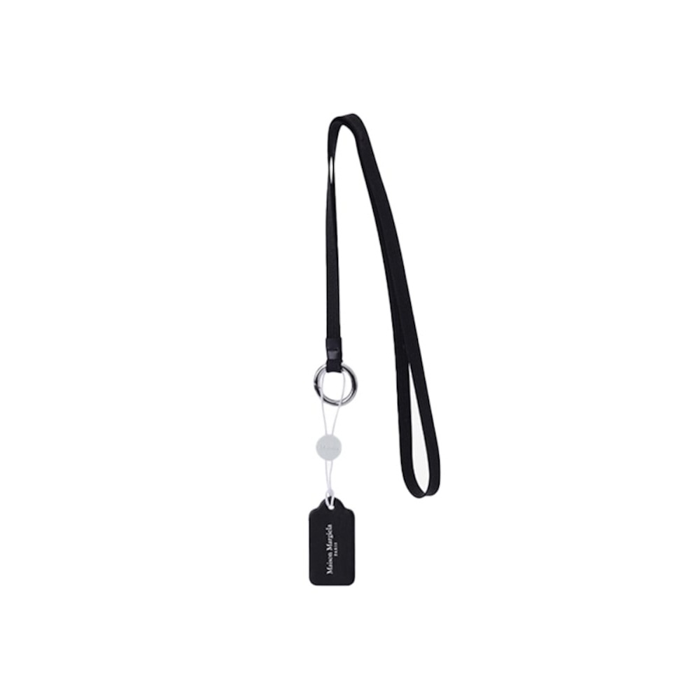 メゾンマルジェラメゾンマルジェラ SA1UA0007 P5427 T8013 スティージュレザータグストラップキーリング PDSSA1UA0007 P5427 T801