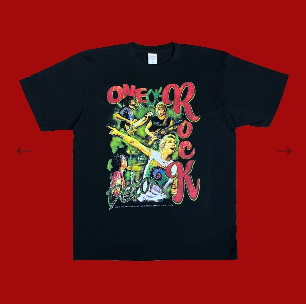 M 韓国 ONE OK ROCK ワンオク Tシャツ シャツ Qoo10] 【公式】 ONE OK ROCK IN : メンズファッション