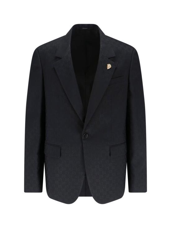 GUCCI Men Suit Jackets 864110 ZAUP1 1000 Black