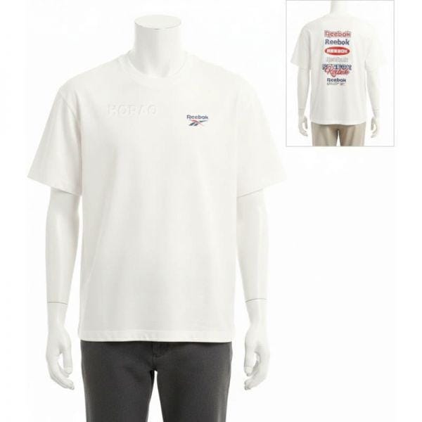 26SS マルチロゴ半袖Tシャツ (RETS6ER34 WT)