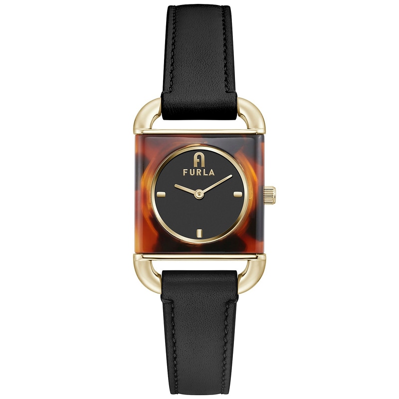 【腕時計】 FURLA(フルラ) アルコ ハバナ レディース ブラック クォーツ WW00017009L2 時計 ブランド