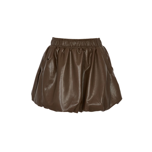SK3112 レザー バルーン スカート