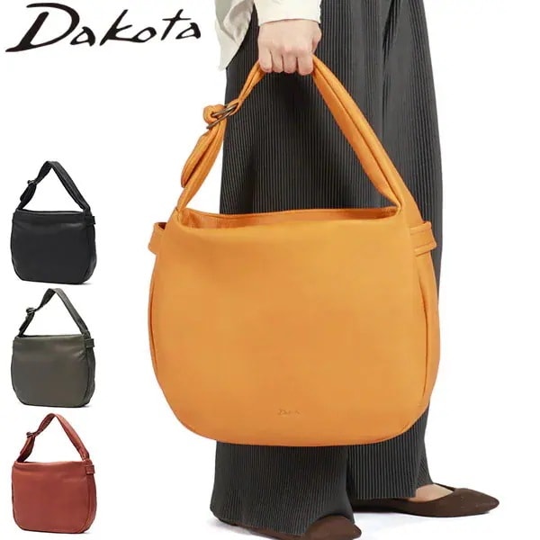 ダコタ限定ノベルティ付 トートバッグ レディース 大きめ A4 ファスナー付き バッグ 軽量 軽い 通勤 おしゃれ 革 本革 レザー 大人 肩掛け 日本製 ポルコ 1034680
