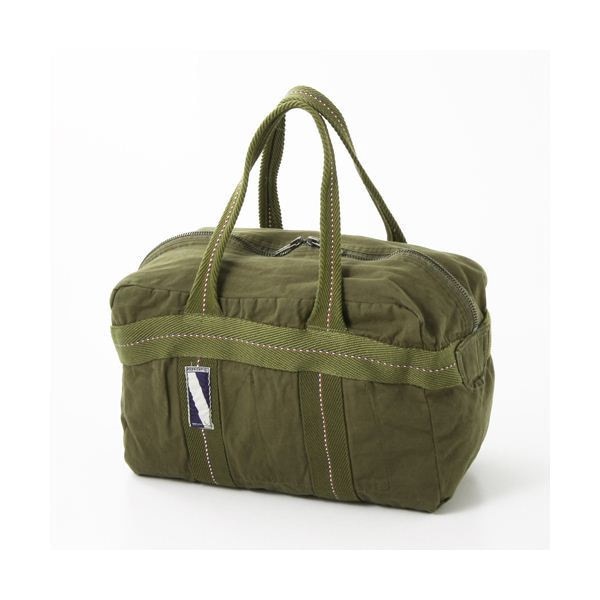 ■フランス軍パラシュートバッグ/ダッフルバッグ・オリーブグリーン美品■ 希少 実物 フランス軍 AIR FORCE PARATROOPER パラシュート