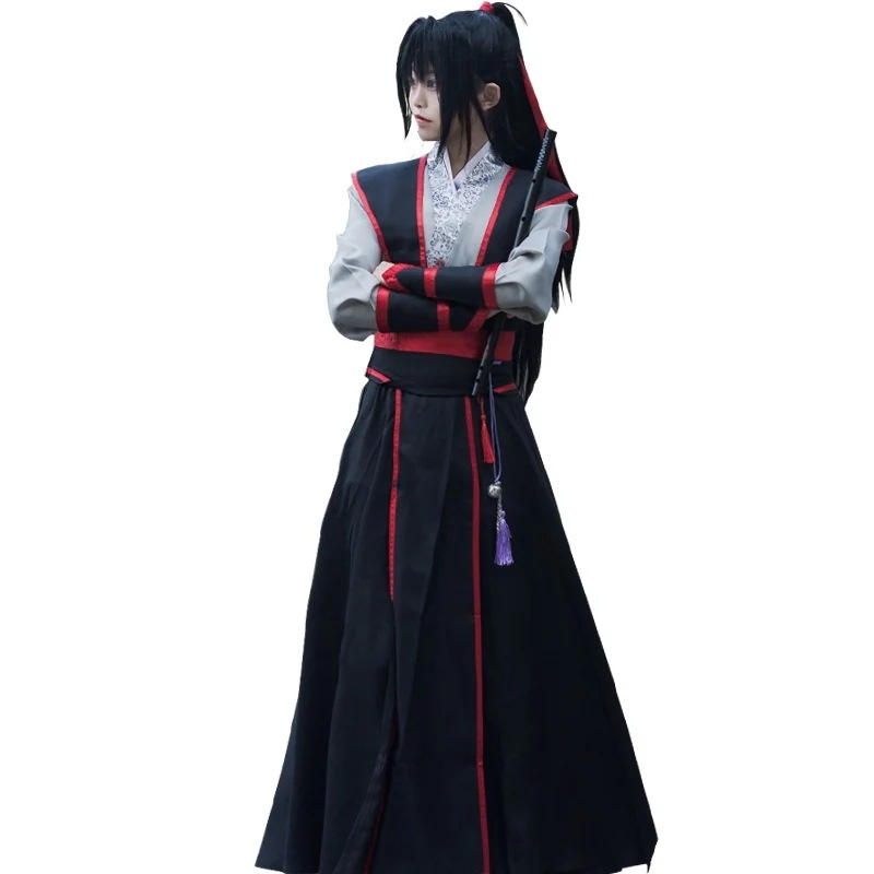 【魔道祖师】魏無羨のコスプレ衣装 フルセット 復古風漢服 夷陵老祖の衣装