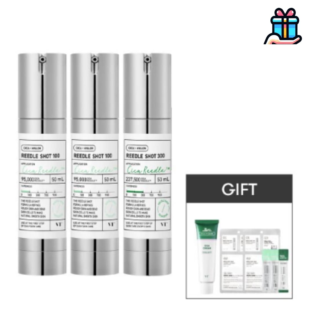[超大容量企画セット]リドルショット100 50ml*2 = 100mlリドルショット300 50ml + 追加贈呈 韓国コスメ 高濃縮 弾力 つや消し スキンケア 水分 シワ 高栄養 活力