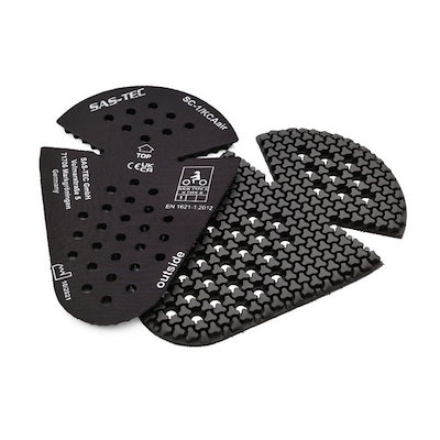 他サイト： DAYTONA (デイトナ) SAS-TEC (サステック) バイク用 プロテクター 肩 肘 膝 兼用 薄型 CEレベル1 瞬間硬化 左右セット 32504の商品画像