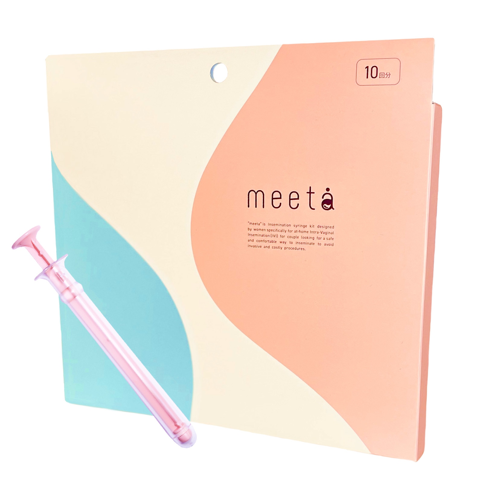 シリンジ法 キット meeta ミータ (10回分 透明 日本製 医師監修) 家庭用 タイミング法 精子 妊活 妊娠 活動 不妊 5,517円