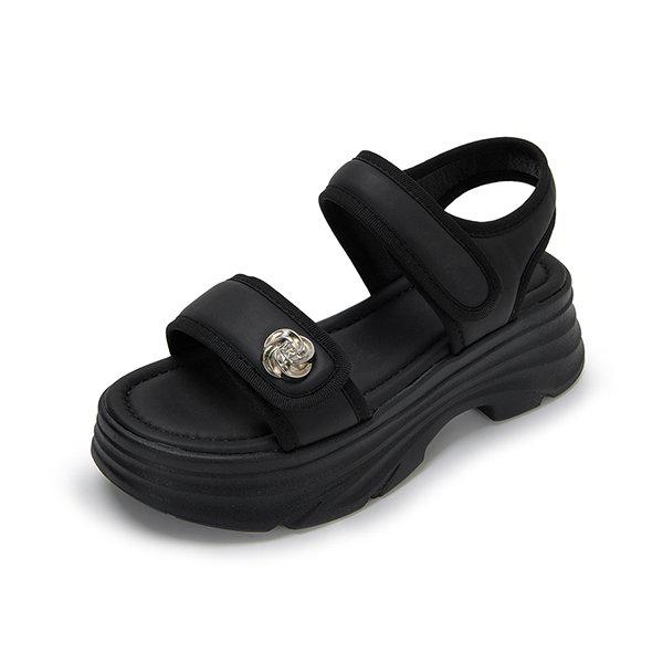 M. ガビ ストラップ サンダル ブラック 516523522ZA