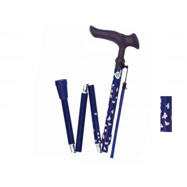 フジホーム かるがもファムII 折畳 小花ネイビー WB5133 メーカー直送