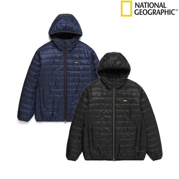 [始興店] N244UPD040 男女共用キルティングフーディー軽量パディング