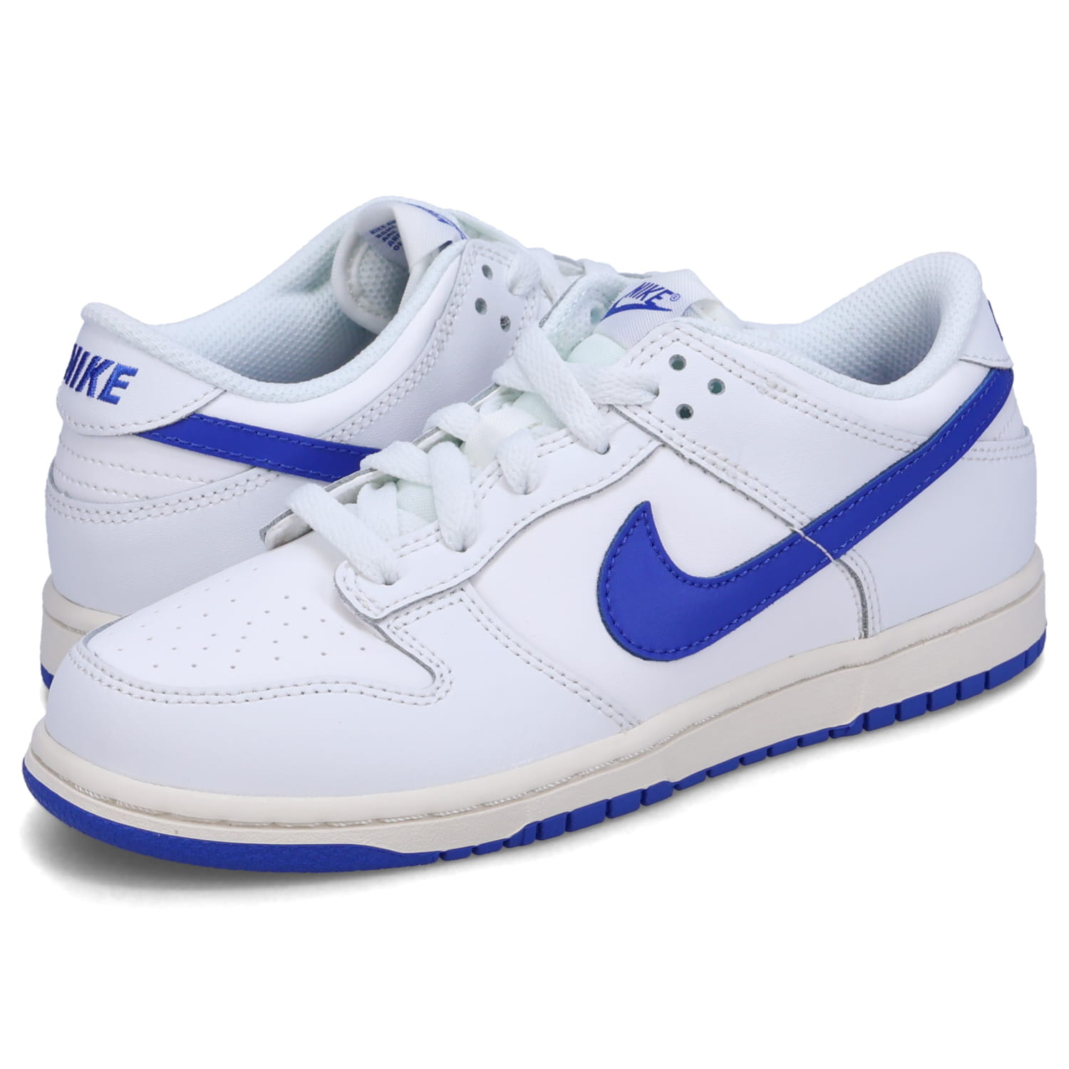 ダンクロー スニーカー キッズ ホワイト 白 DH9756-105