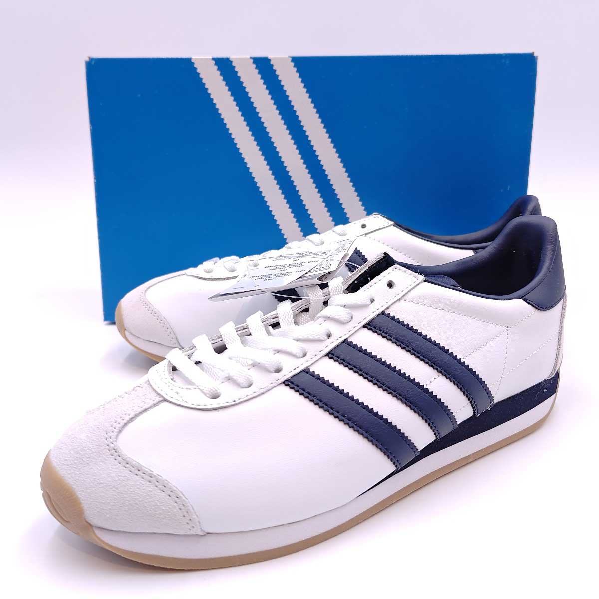 【中古・未使用品】アディダス カントリー COUNTRY OG 27cm ホワイト G27443 ユニセックス ADIDAS スニーカー 16年製