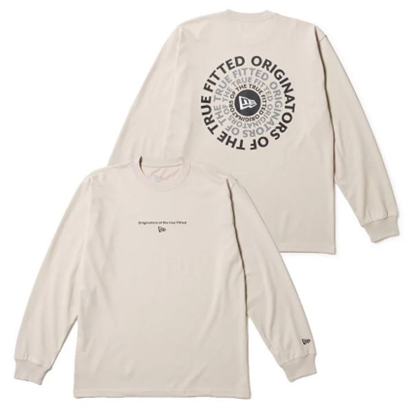 NEW ERA ニューエラ 長袖 パフォーマンス Tシャツ Circle OOTTF ストーン レギュラーフィット 14682683