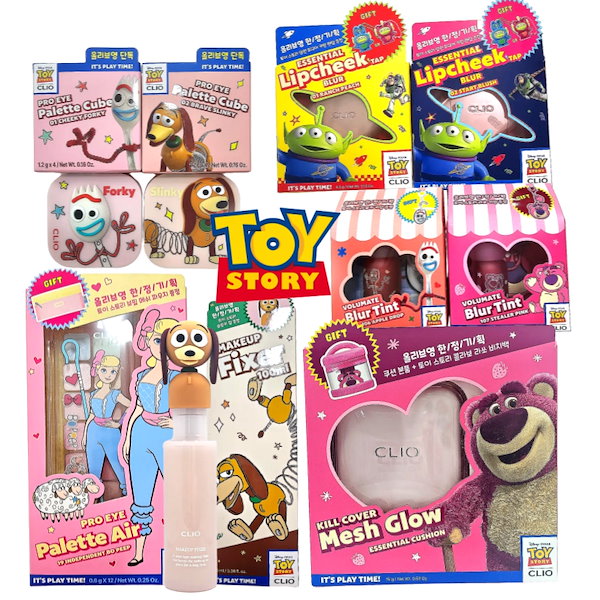CLIO トイストーリーコラボ4点 Qoo10] クリオ 【トイストーリー コラボ】 全11種 ま