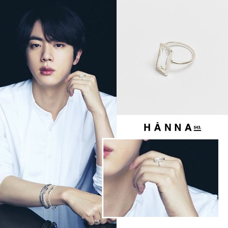 bts jin着用 R507 silver ring